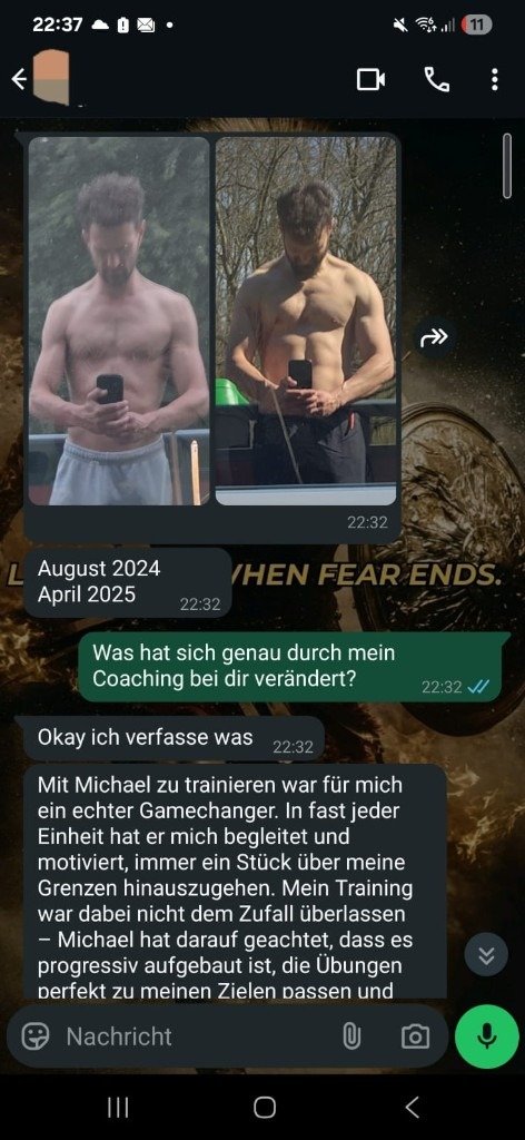 Kundennachricht 1, anonymisiert